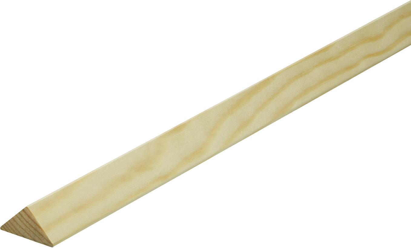 Dreikantleiste Kiefer 2400 x 14 x 14 mm