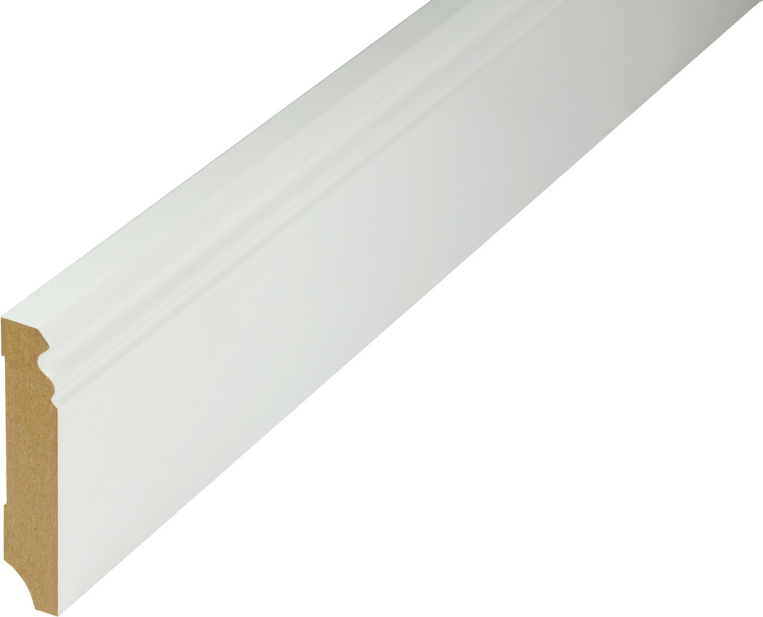 Kosche Sockelleiste 'Hamburger Profil' 16 x 96 x 2500 mm