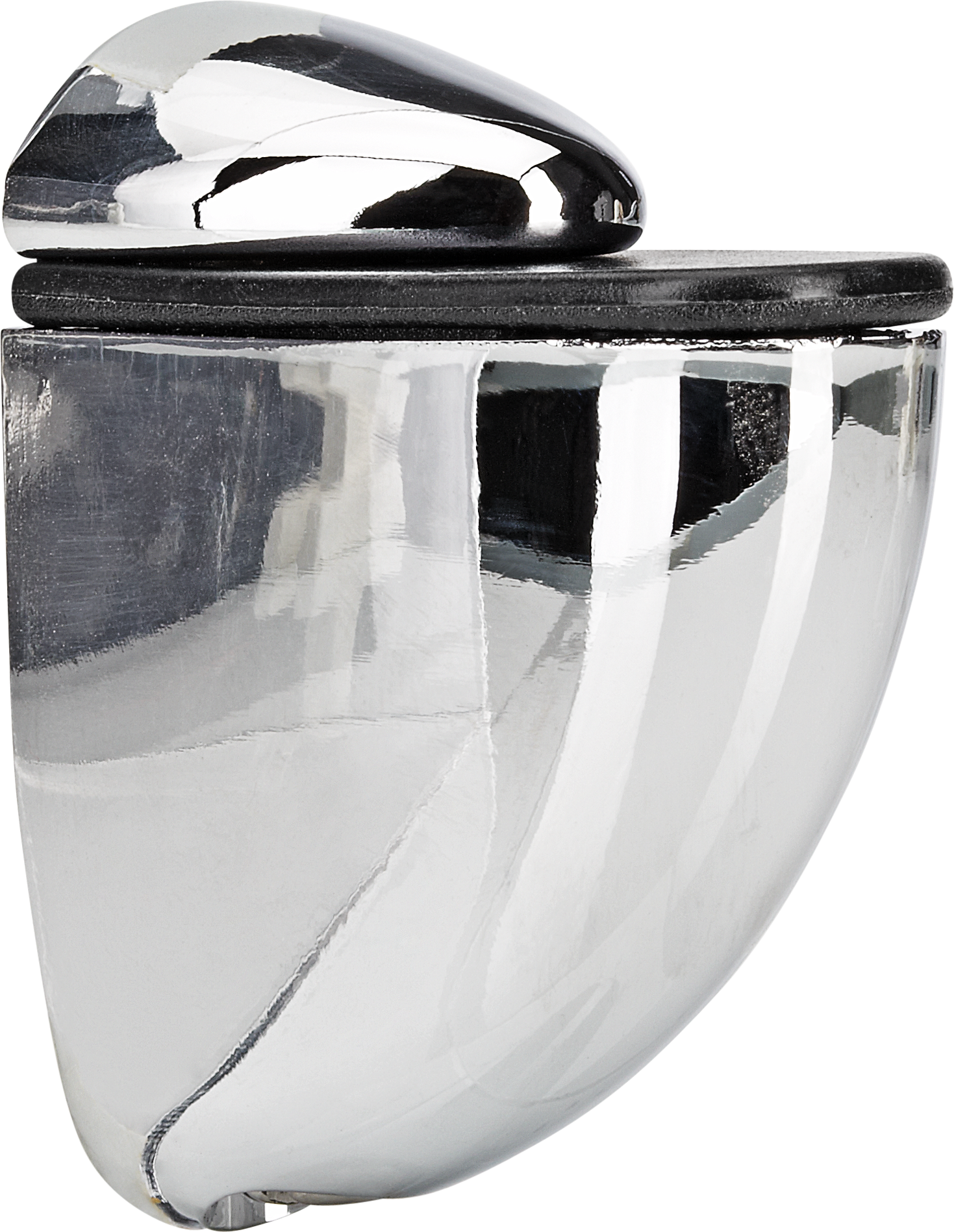 Regalhalter 'Jam' 6-20 mm chromfarben 2 Stück