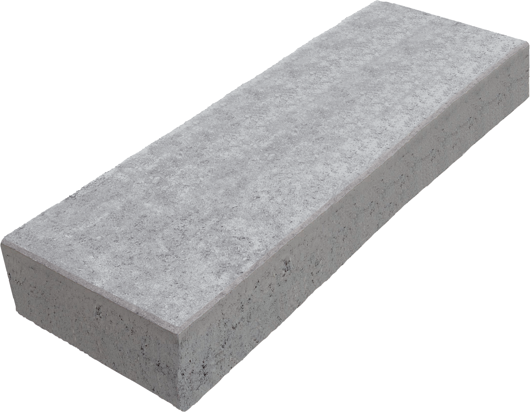 Diephaus Blockstufe Beton grau 120 x 40 x 14 cm