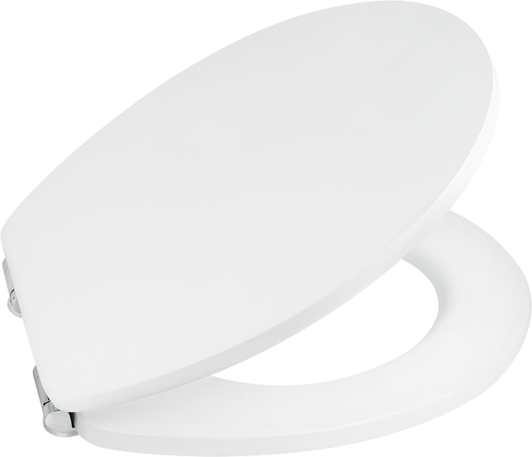 toom WC-Sitz 'Oslo' mit Absenkautomatik weiß Bambus