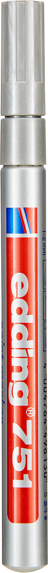Edding Lackmarker 'Creative' 751 silbern 1 - 2 mm