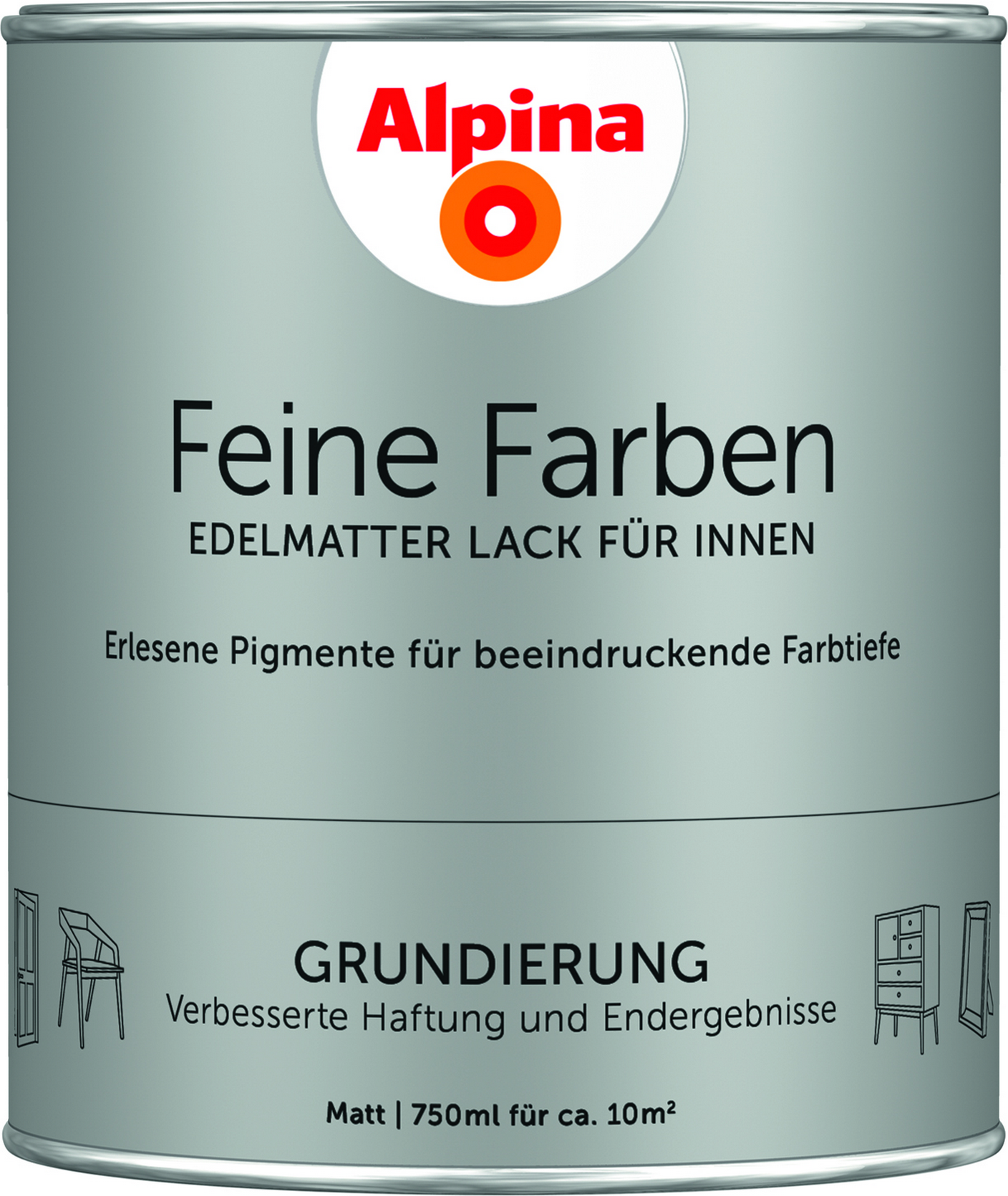 Thumbnail - Alpina Feine Farben Universalgrundierung transparent 750 ml