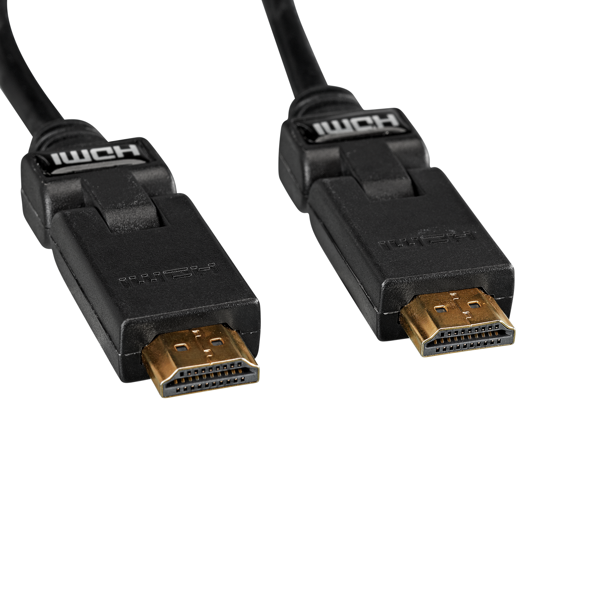 HDMI-Anschlusskabel 180°-Schwenkstecker