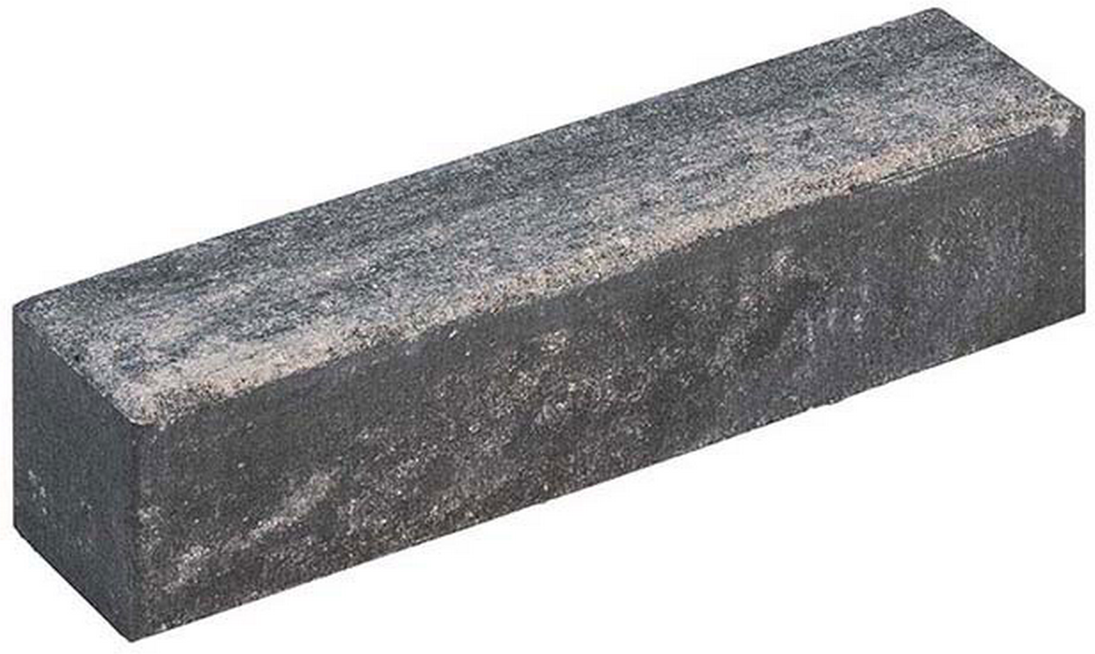 Diephaus Mauerstein 'T-Wall Fine' Beton weiß-schwarz 40 x 10 x 10 cm