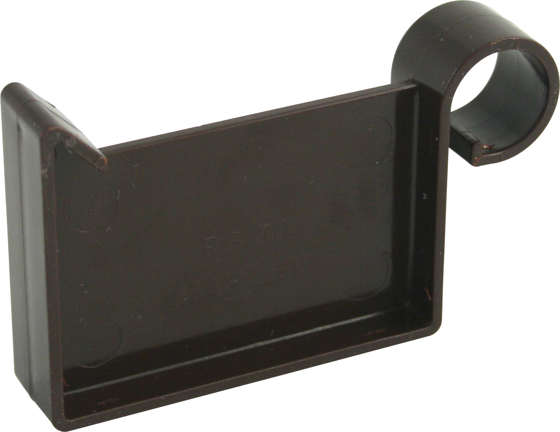 Marley Rinnenendstück braun RG 70