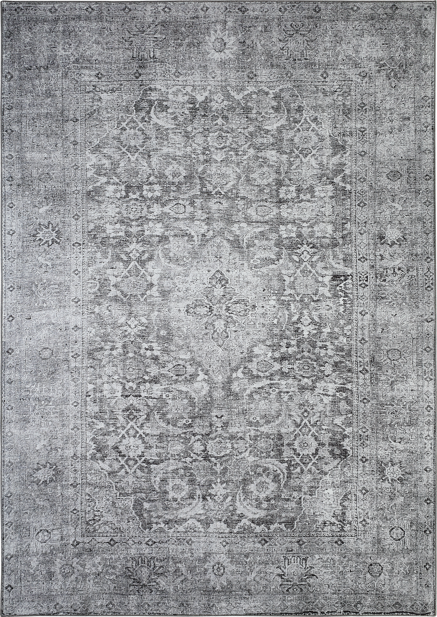 Luxor Living Teppich 'Lago' grau/anthrazit 160 x 230 cm