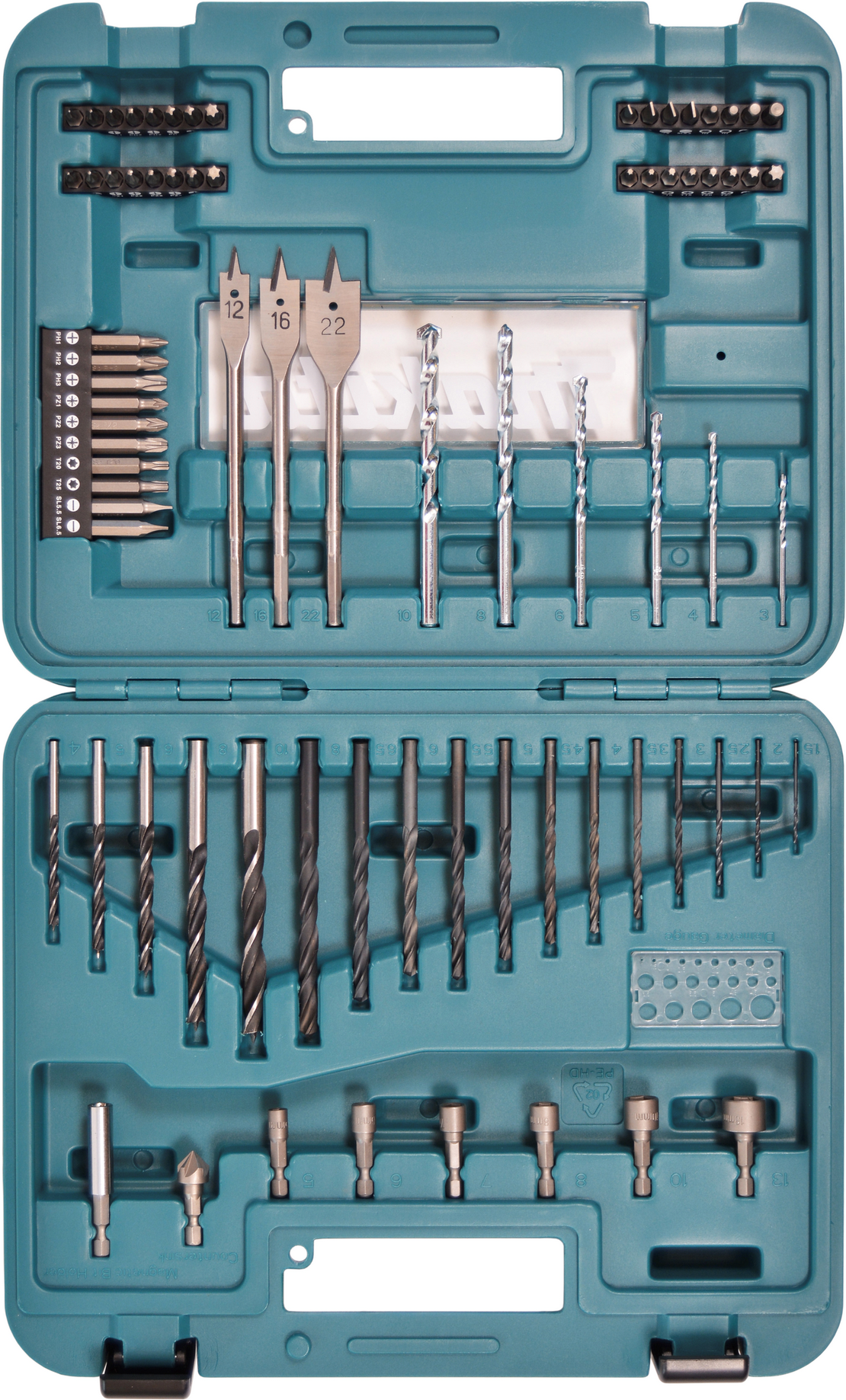 Makita Bohrer- und Bit-Set 'D-47226' 77-teilig