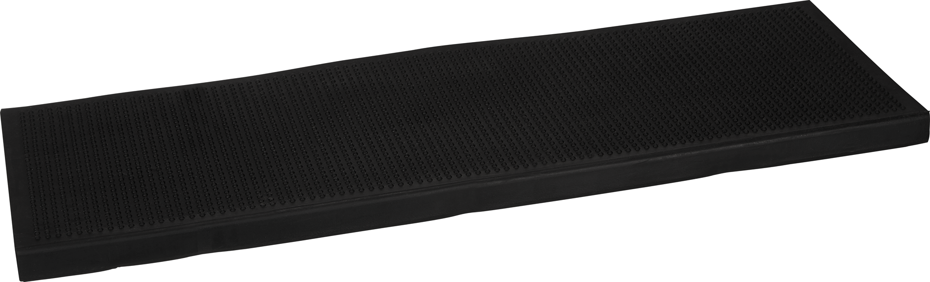 Stufenmatte Gummi schwarz 75 x 25 cm