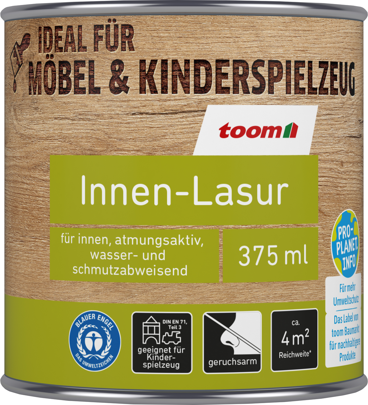 toom Innenlasur buchefarben 375 ml