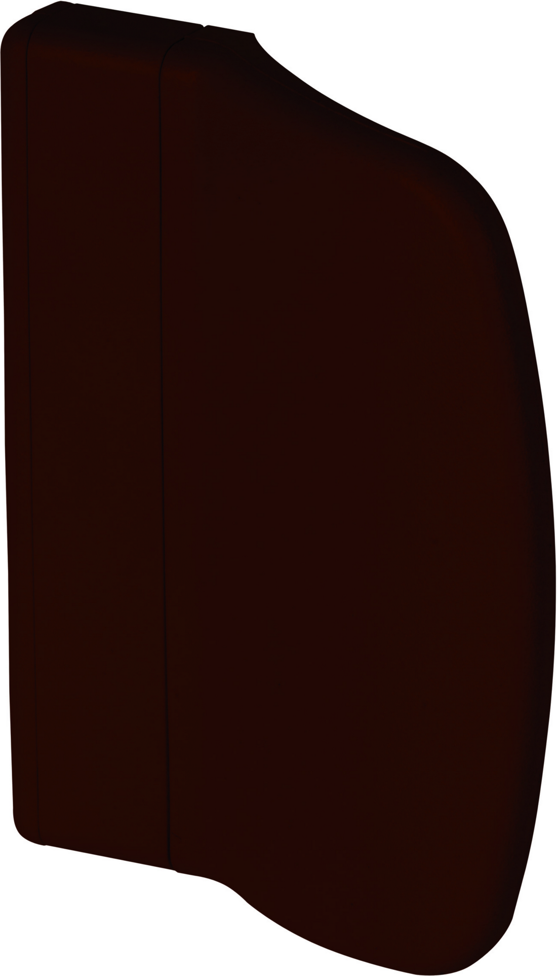 Thumbnail - Alpertec Balkontürgriff Kunststoff braun, 71 x 55 mm