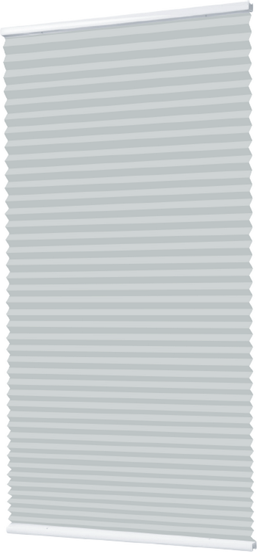 B1 Plissee 'Klemmfix' hellgrau 60 x 130 cm