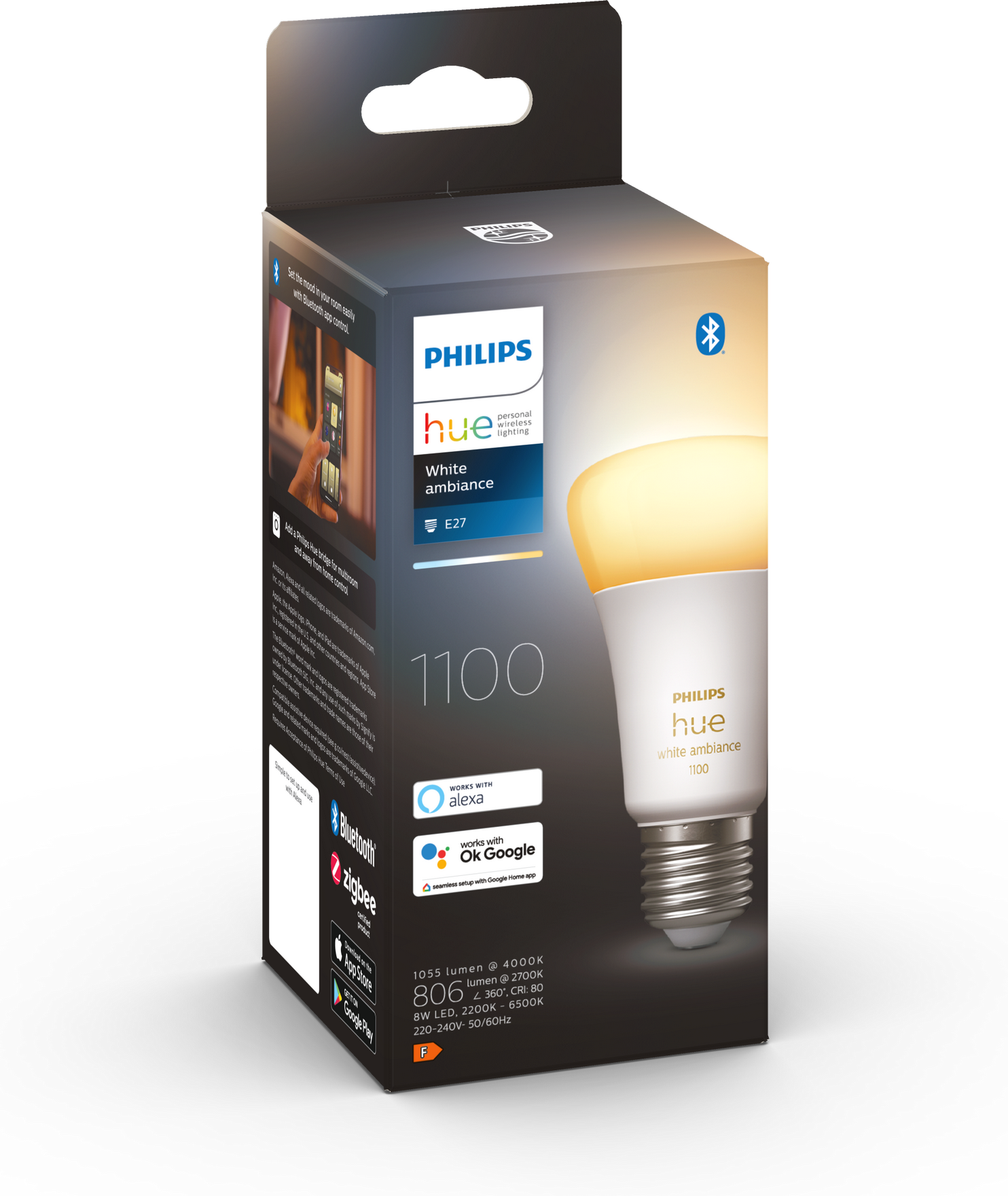 Thumbnail - Philips LED-Lampe 'Hue White Ambiance' E27 8 W