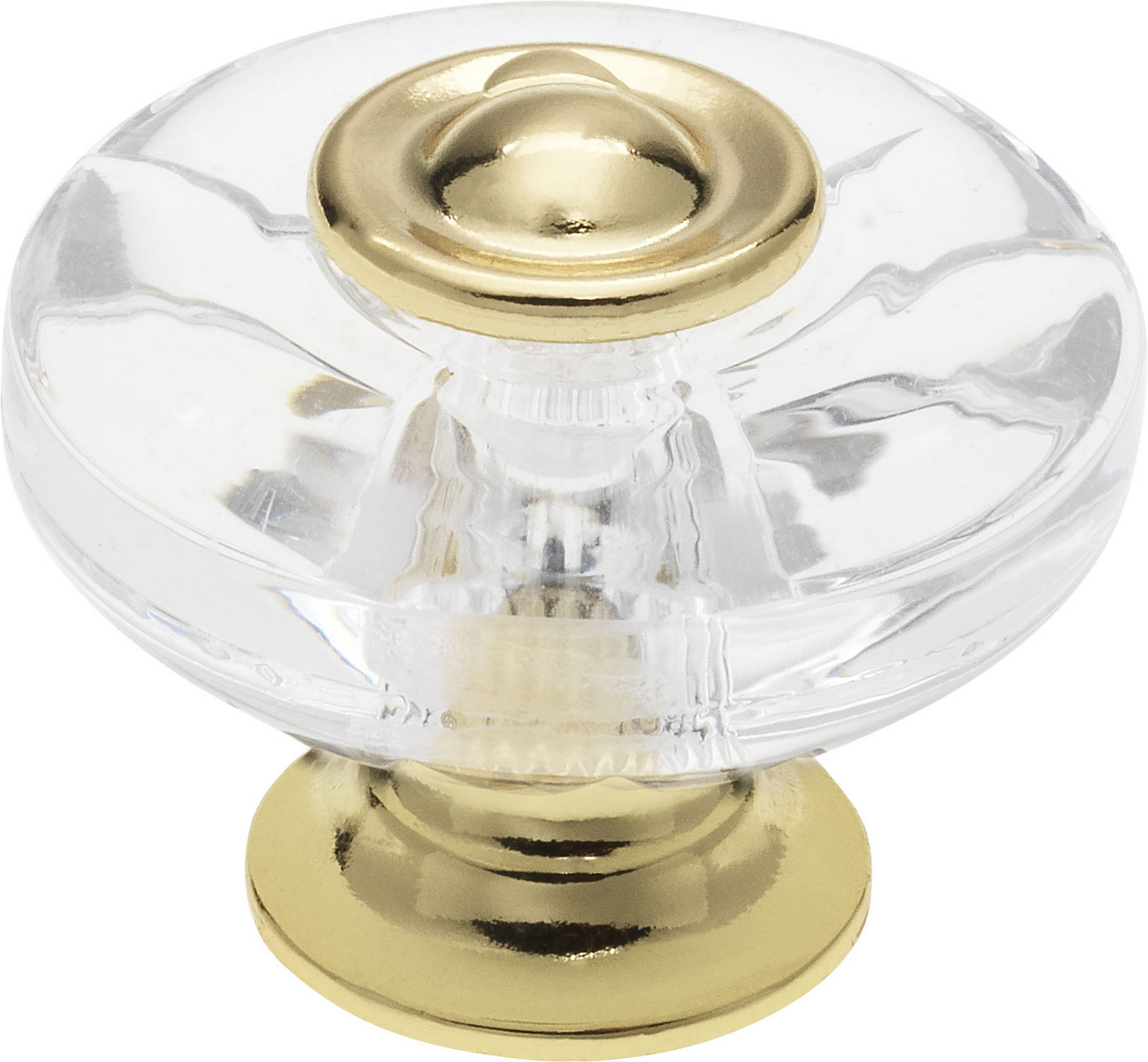 Siro Möbelknopf golden glänzend