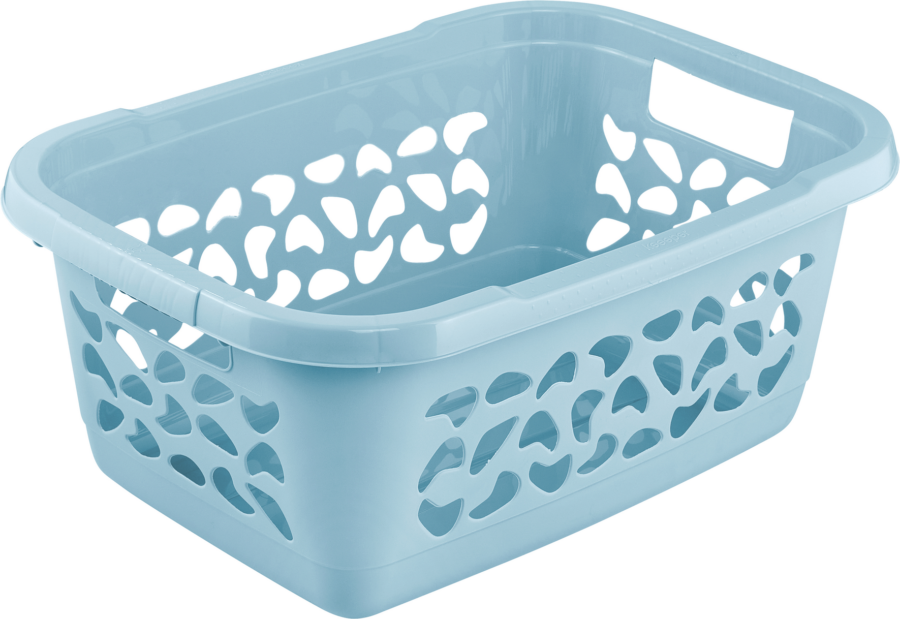 Keeeper Wäschekorb 'Jost' nordic blue 55 x 40 x 23 cm 32 l