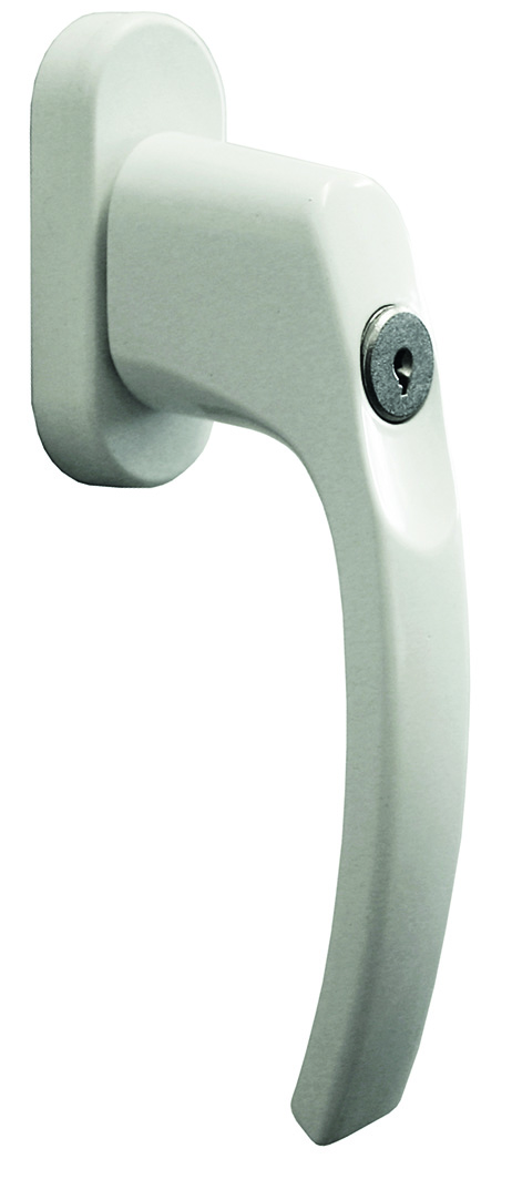 Alpertec Fenstergriff weiß absperrbar