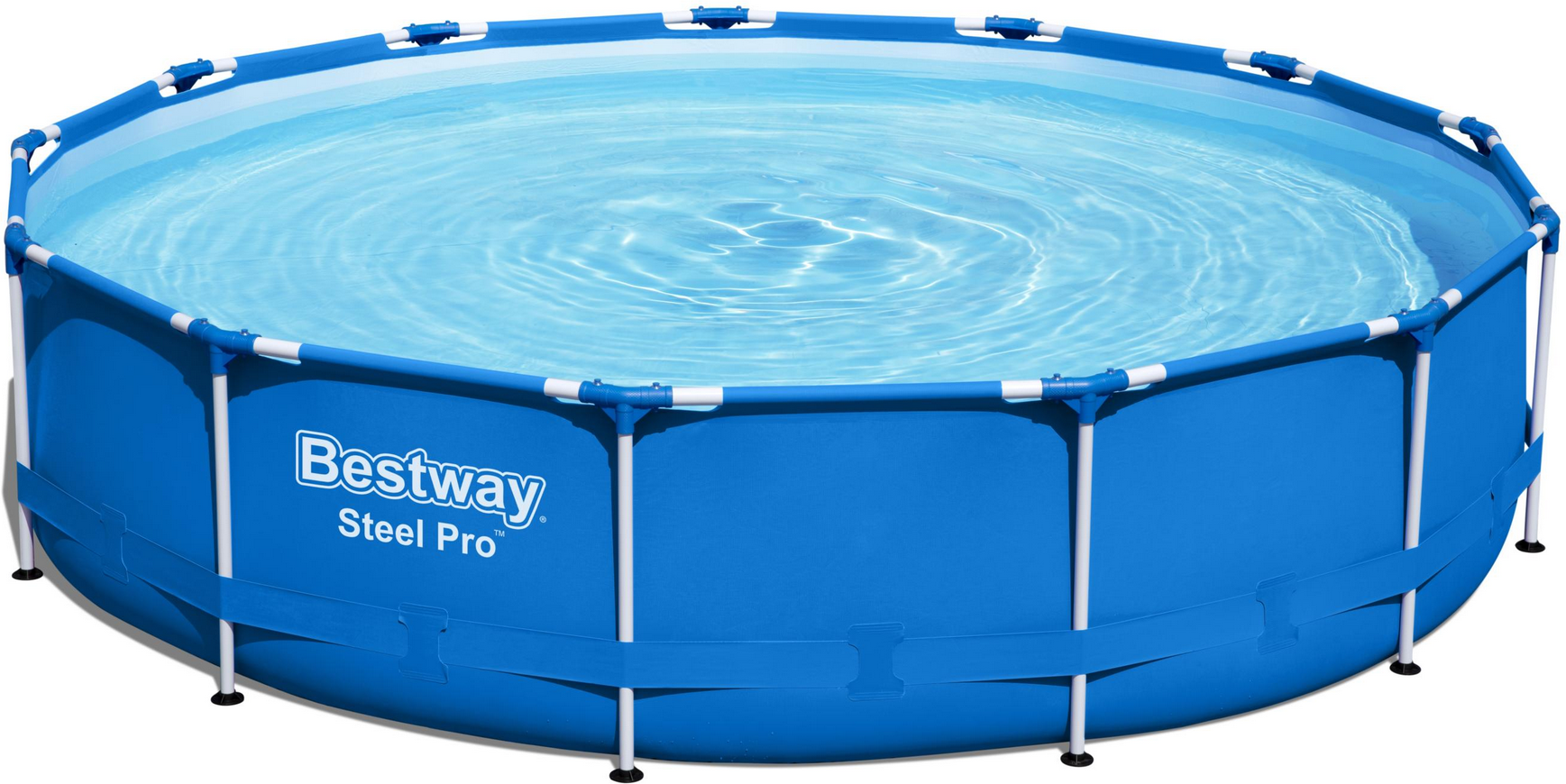 Bestway Frame-Pool-Set 'Steel Pro' Ø 396 x 84 cm mit Filterpumpe