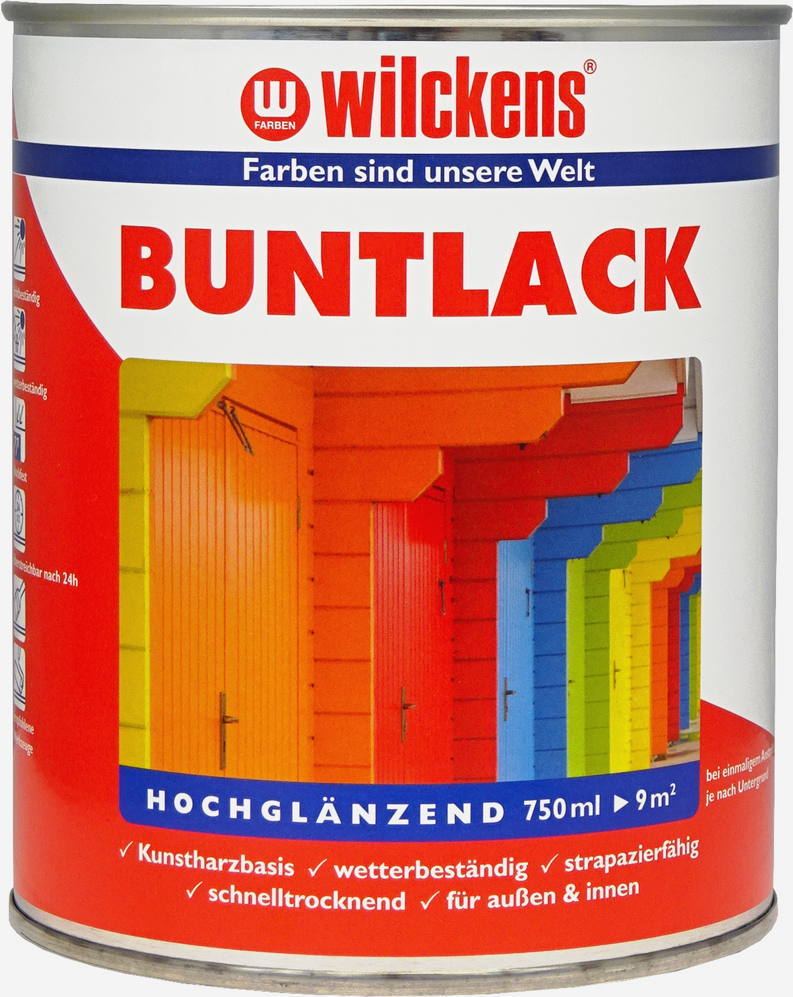 Wilckens Buntlack gelbgrün glänzend 750 ml