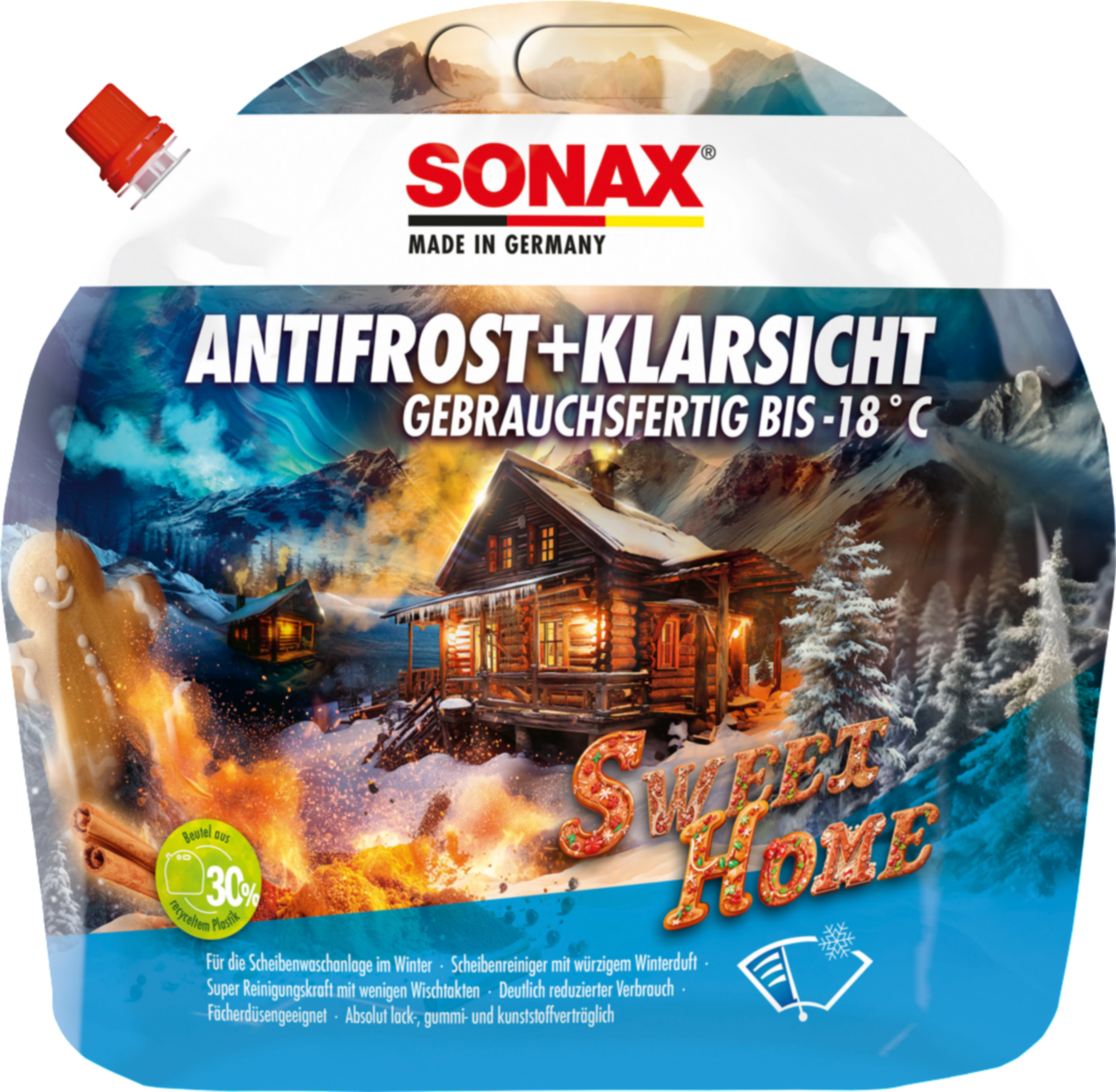 Sonax Scheibenfrostschutz 'Antifrost+Klarsicht' Sweet Home 3 l