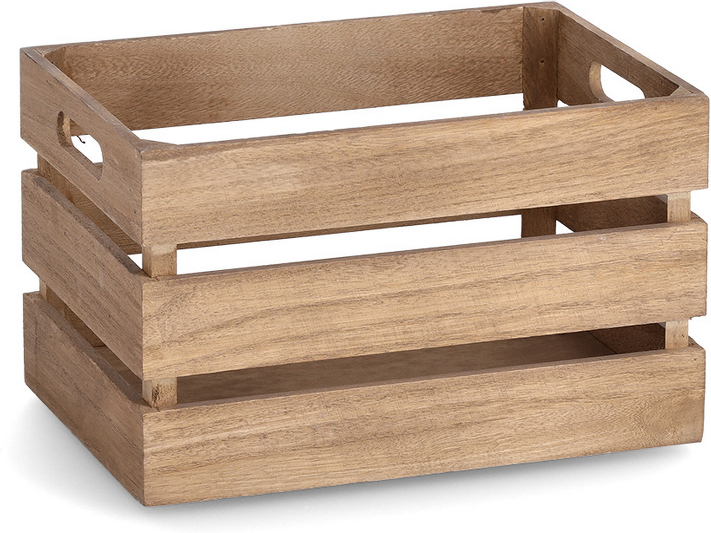 Zeller Aufbewahrungskiste 'Vintage' braun 31 x 19,5 x 21 cm