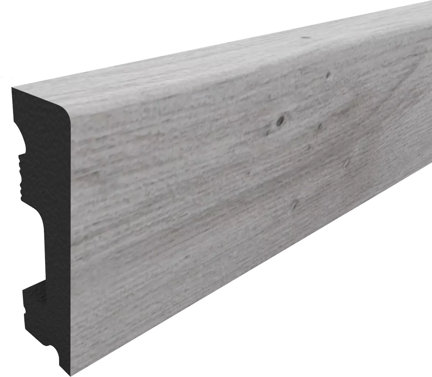 toom Sockelleiste Eiche grau 2000 x 50 x 15 mm
