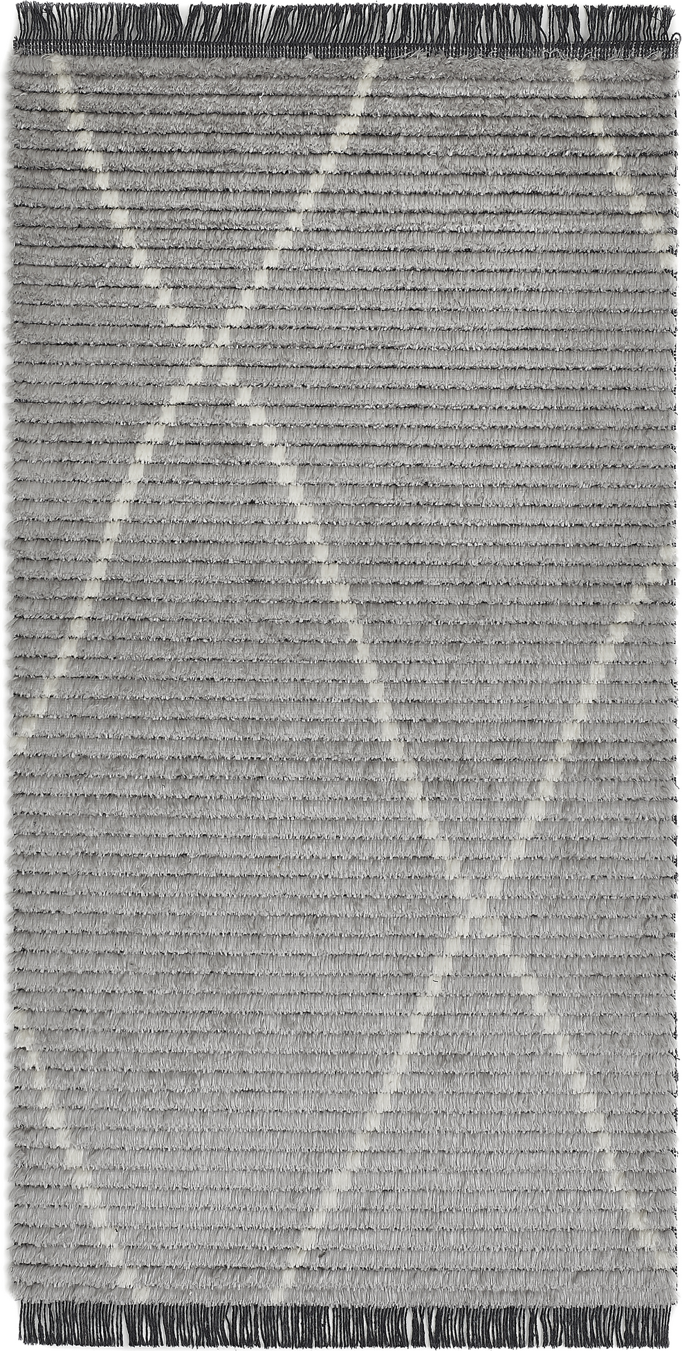 Luxor Living Teppich 'Ovada' hell-grau 80 x 150 cm