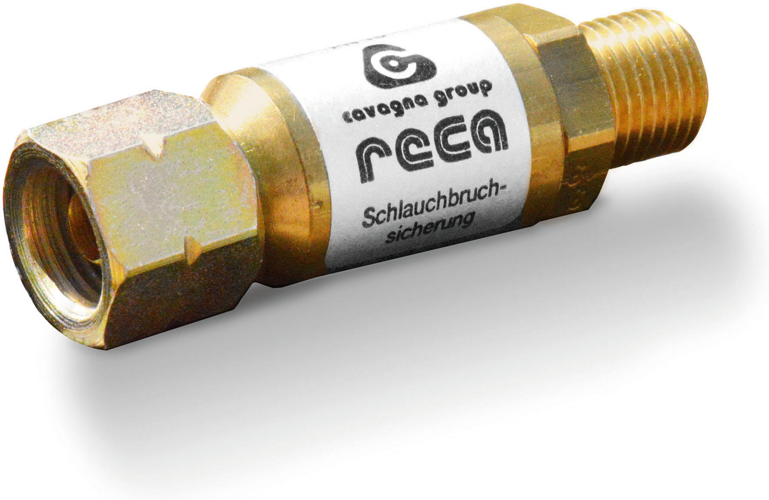 Enders Schlauchbruchsicherung Messing Ø 1/4" 50 mbar