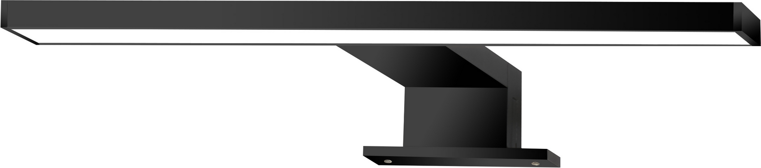 Thumbnail - Brilo LED-Spiegelleuchte 'Dun' schwarz/weiß 30 x 10,3 x 3,6 cm 500 lm