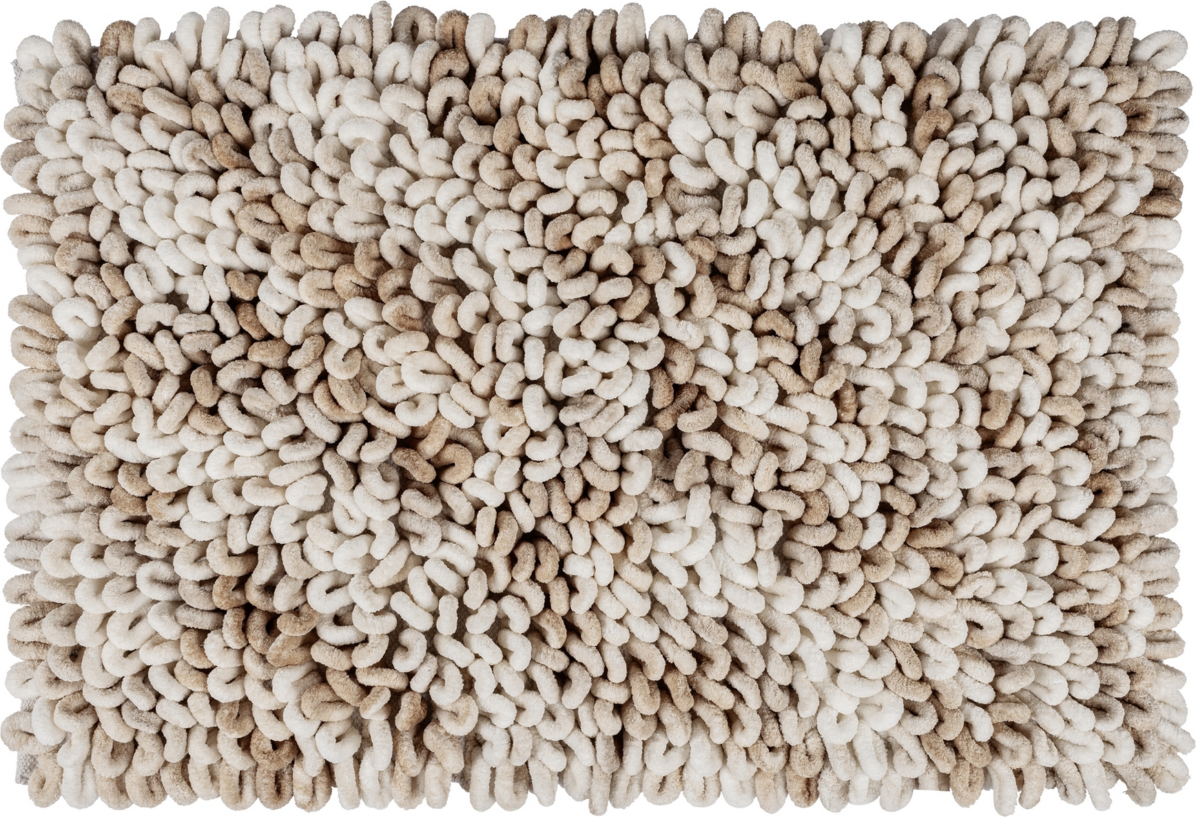 Wenko Badteppich 'Lerici' weiss-beige 60 x 90 cm