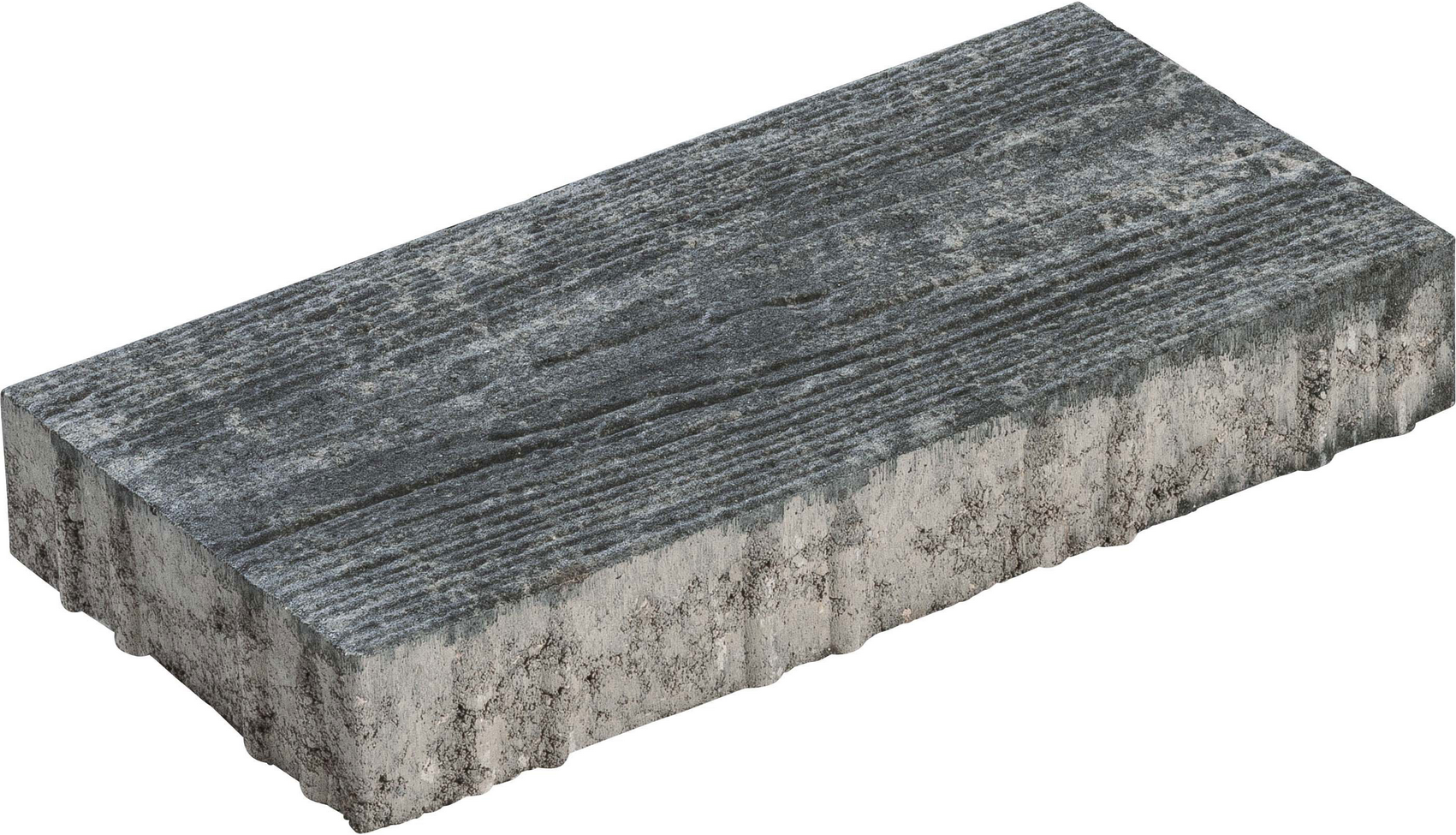 Antikpflaster 'Timber' Beton quarzit 20 x 40 x 6 cm
