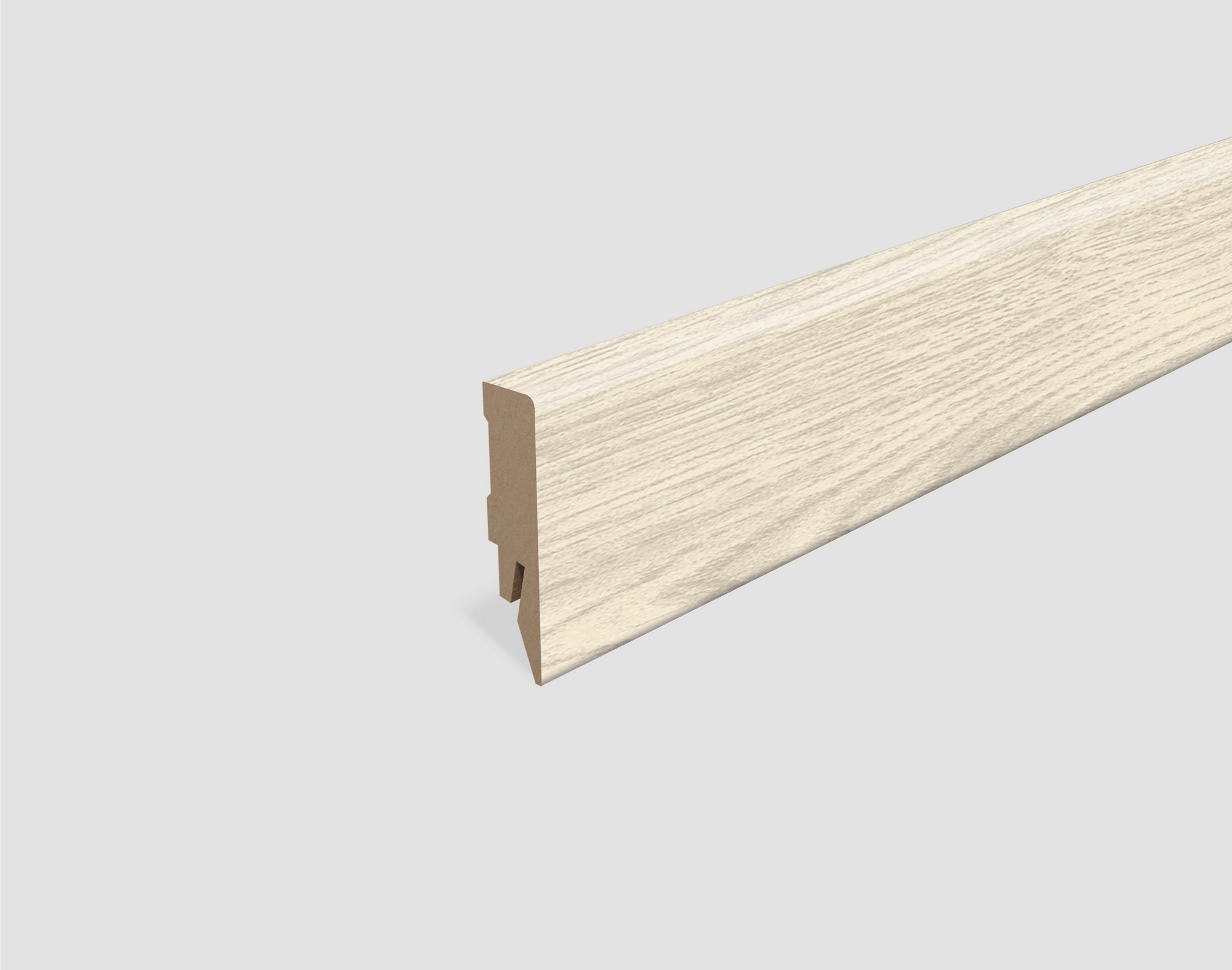 Thumbnail - EGGER Sockelleiste 'L626' Eiche weiss 2400 x 58 x 14 mm
