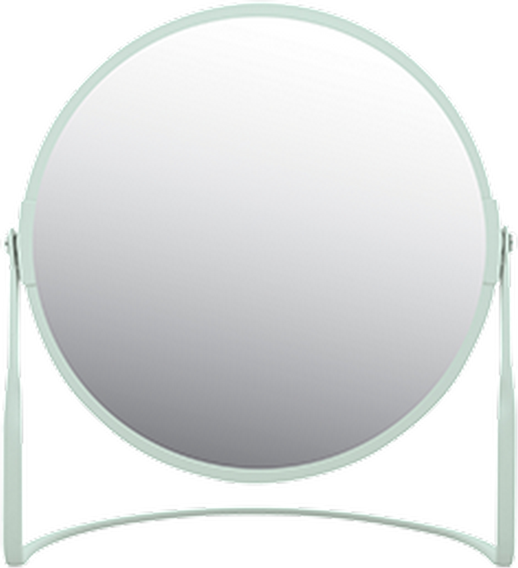 Spirella Standspiegel 'Akira' grün Ø 18,4 cm, mit 5-fach Vergrößerung