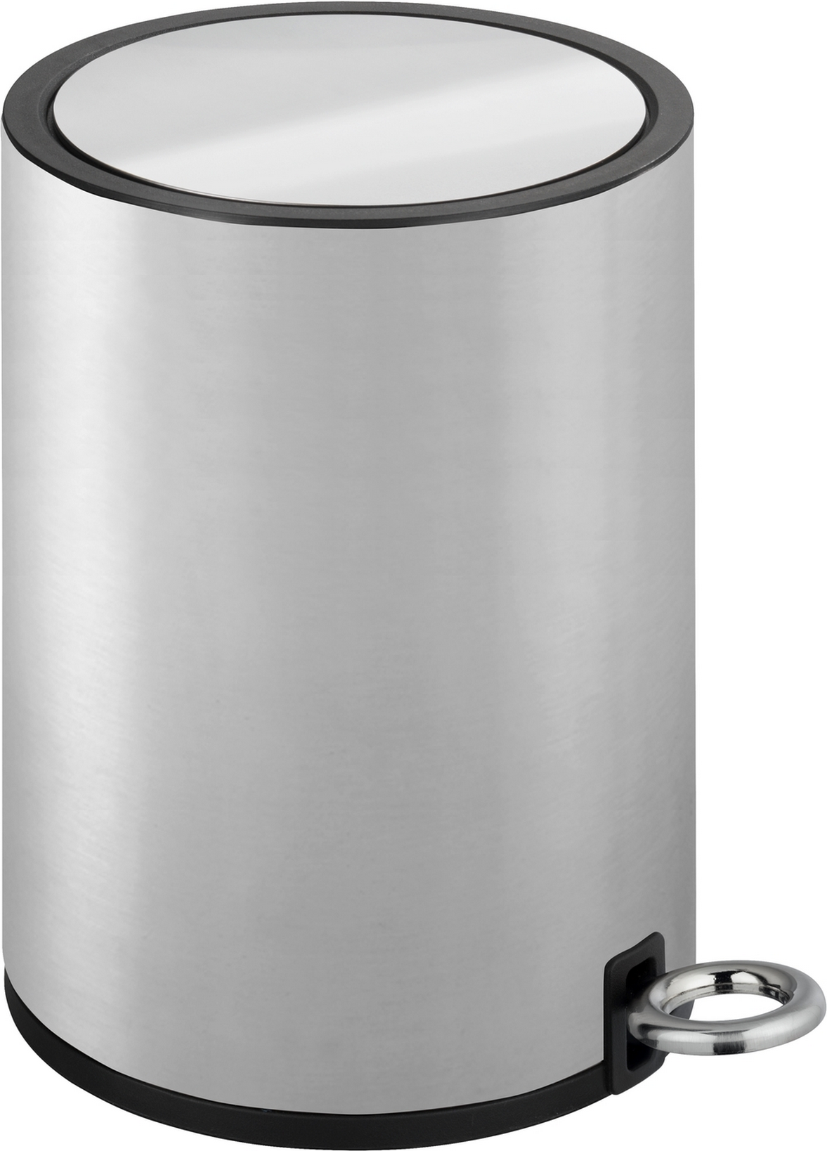 Wenko Kosmetikeimer 'Monza' edelstahlfarben matt 18,5 x 25,5 x 24,5 cm 3 l