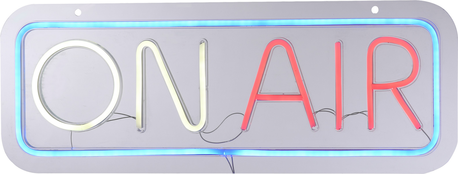 Just Light LED-Neon-Bild 'On Air' mehrfarbig 60 x 22 x 1,5 cm