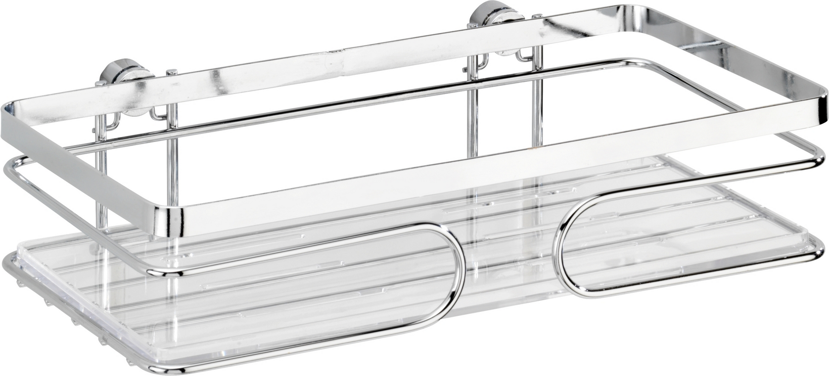 Wenko Duschablage 'Premium' Edelstahl glänzend 24 x 6,5 x 13,5 cm