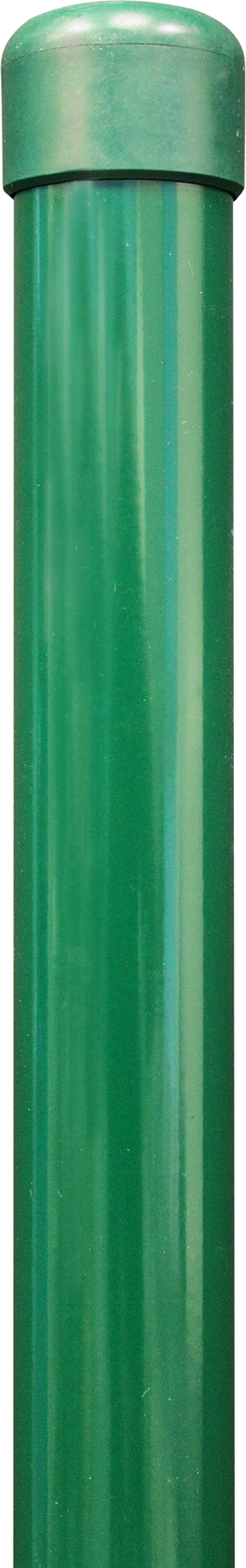 Alberts Zaunpfosten für Schweißgitterzäune grün Ø 3,4 x 150 cm