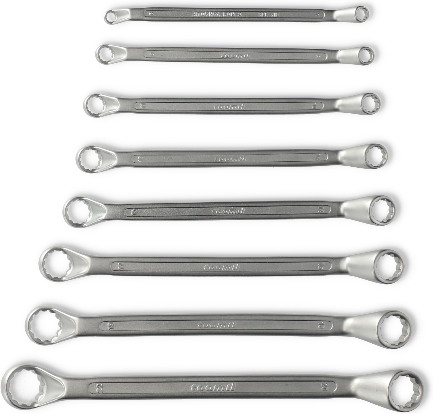 toom Doppelringschlüssel-Set 6 - 22 mm, 8-teilig