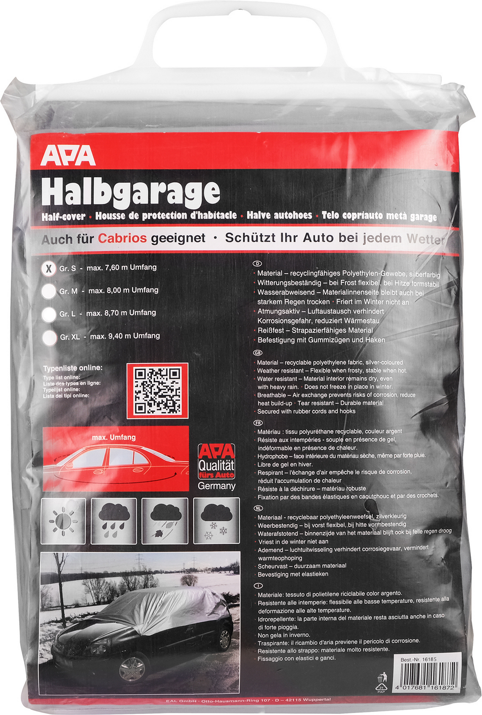 APA Halbgarage Gr. S