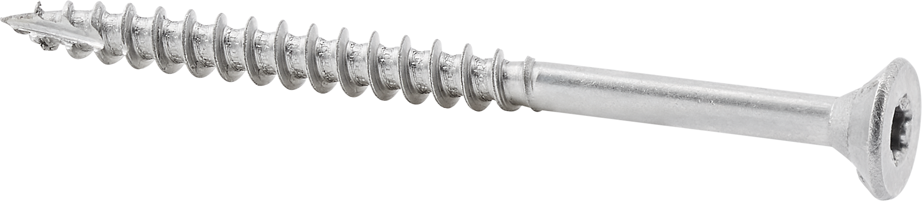 Holzschrauben T20 Torx Edelstahl 4,5 x 60 mm 25 Stück