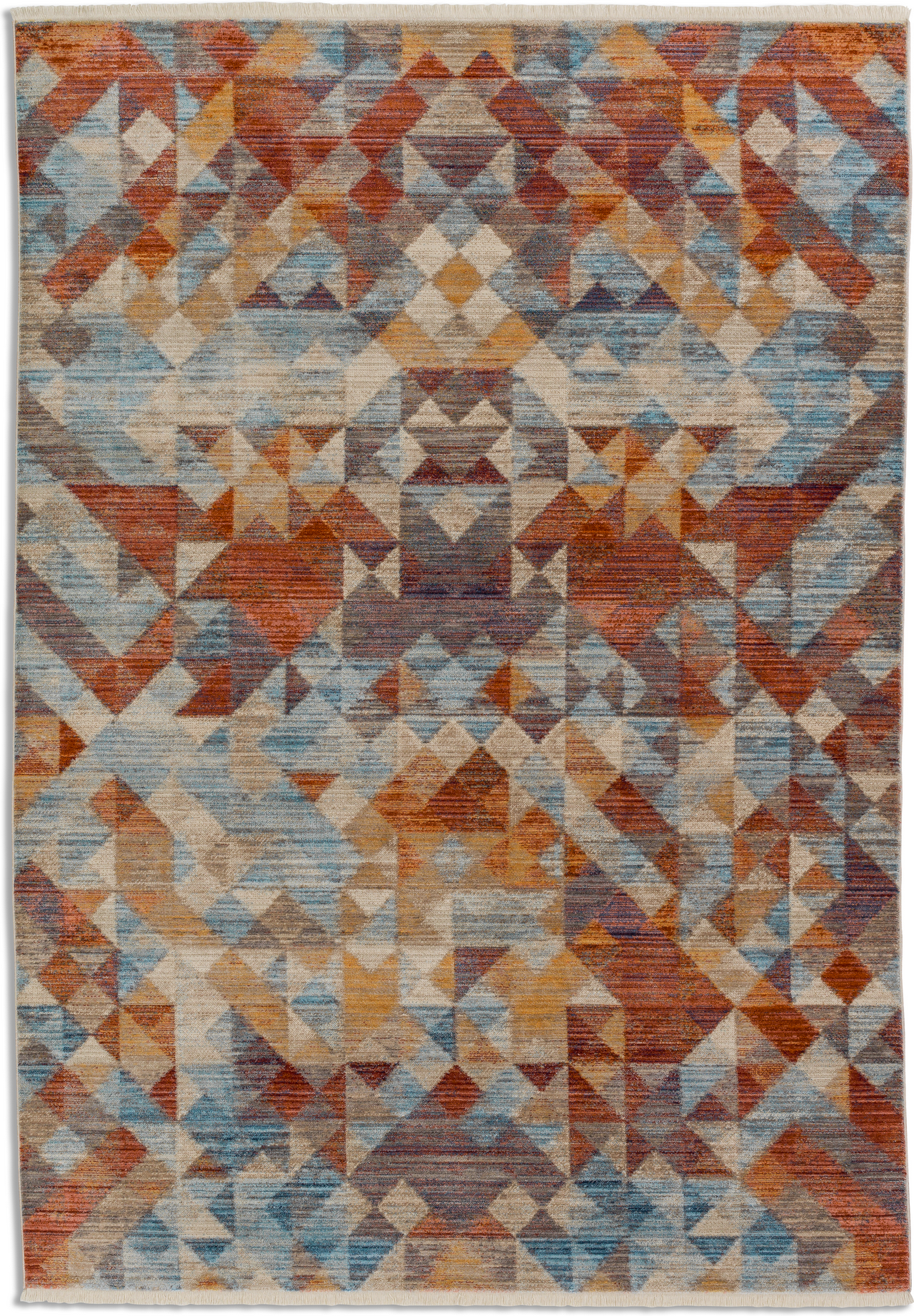 Thumbnail - Schöner Wohnen Kollektion Teppich 'Mystik' bunt Dreiecke 160 x 235 cm