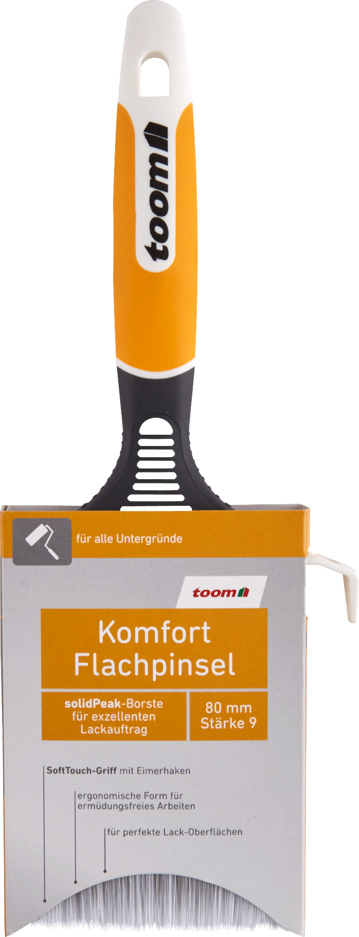 Thumbnail - toom Komfort Flachpinsel 80 mm