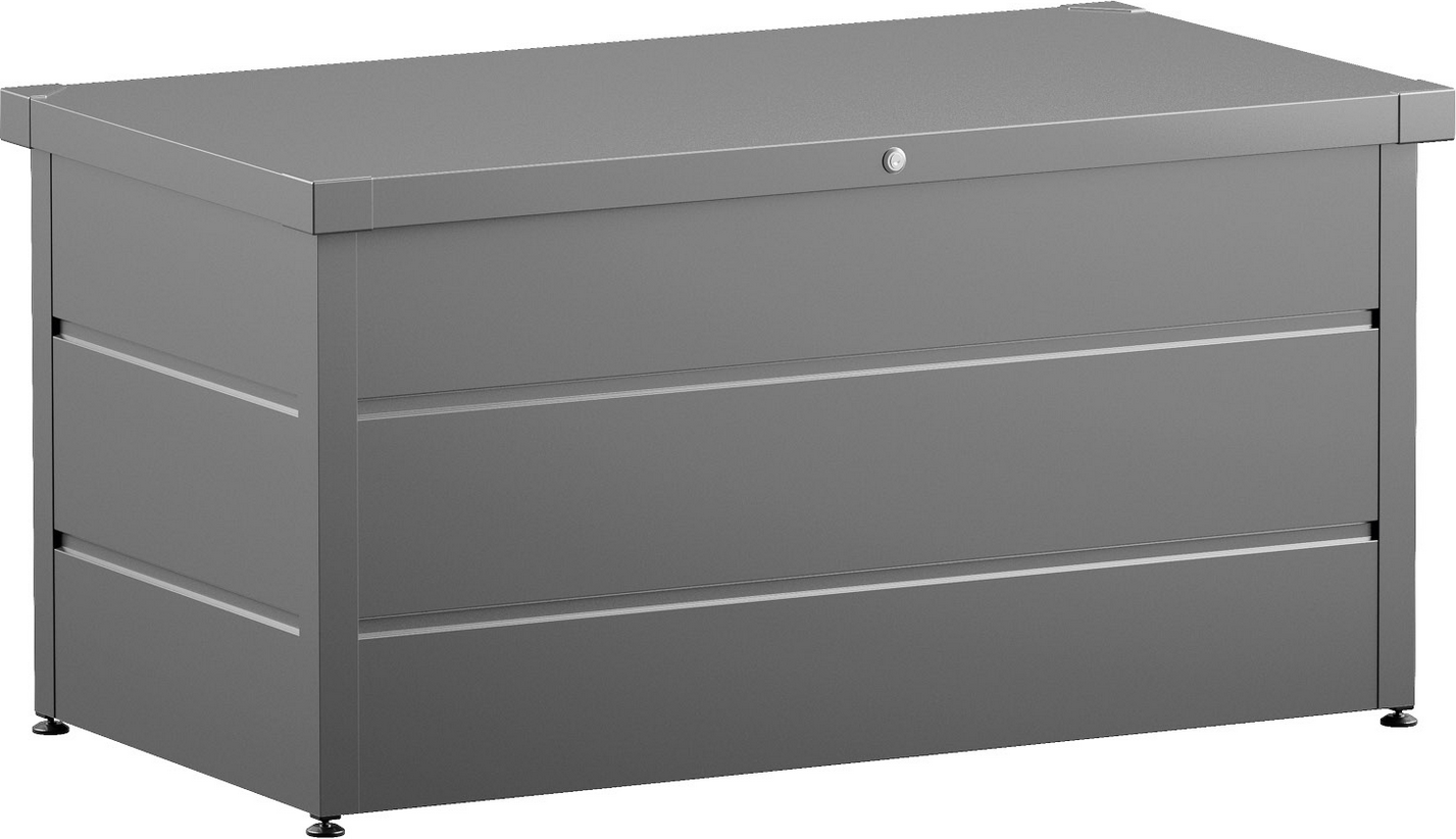 EcoStar Gartenbox Stahl grau 136 x 67,5 x 72,5 cm