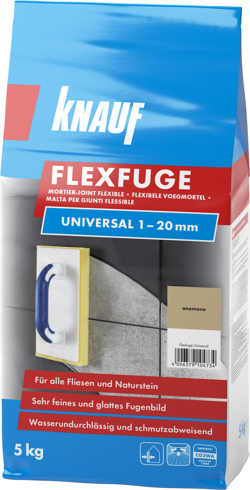 Knauf Flexfuge 'Universal' anemone 5 kg