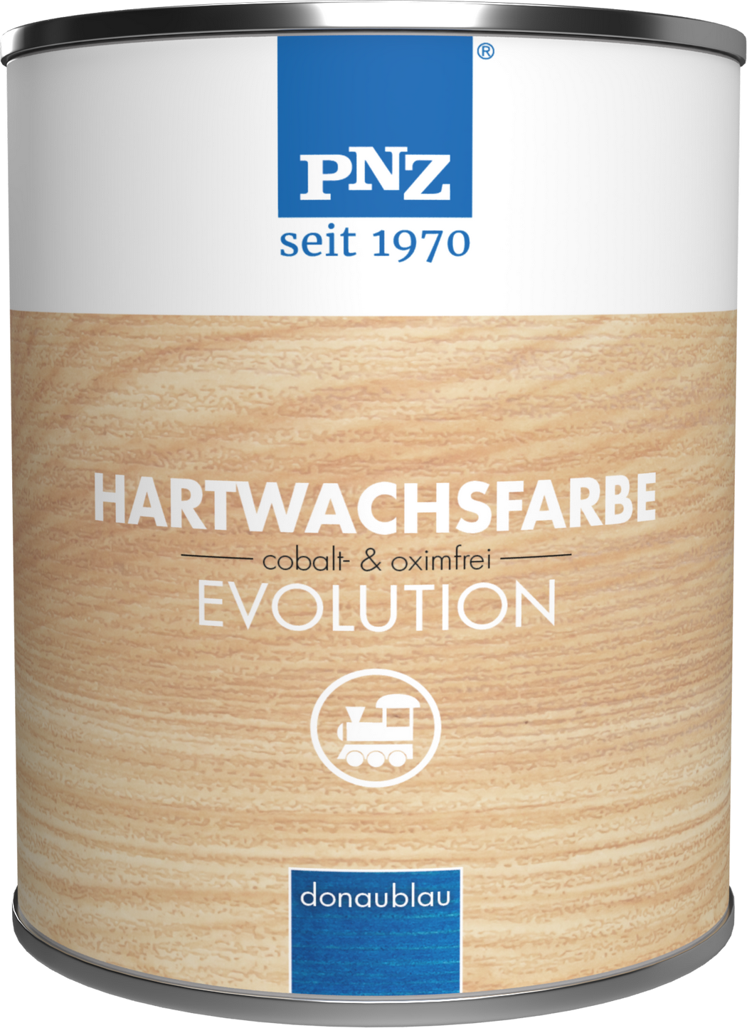 PNZ Hartwachsfarbe 'Donaublau' 250 ml