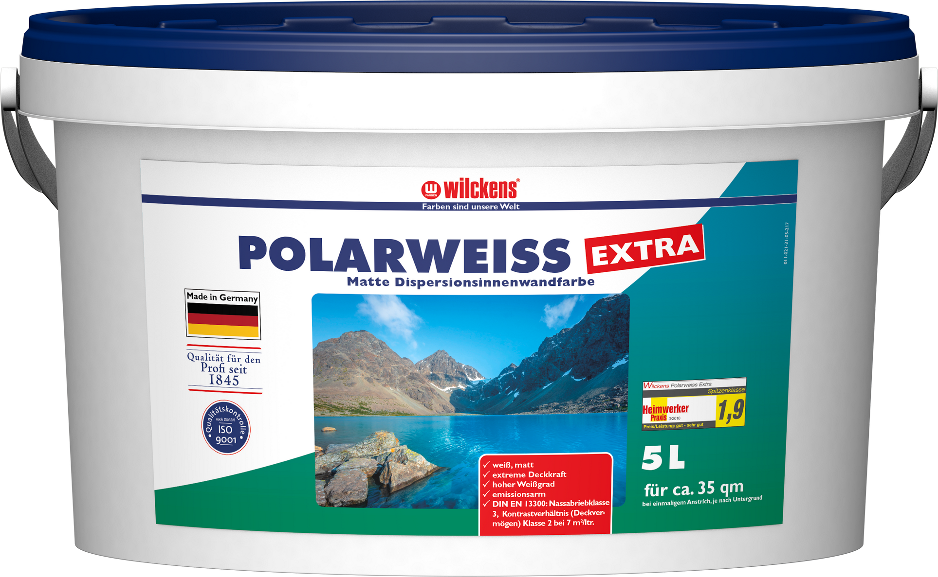 Thumbnail - Wilckens Wandfarbe weiß extra matt 5 l