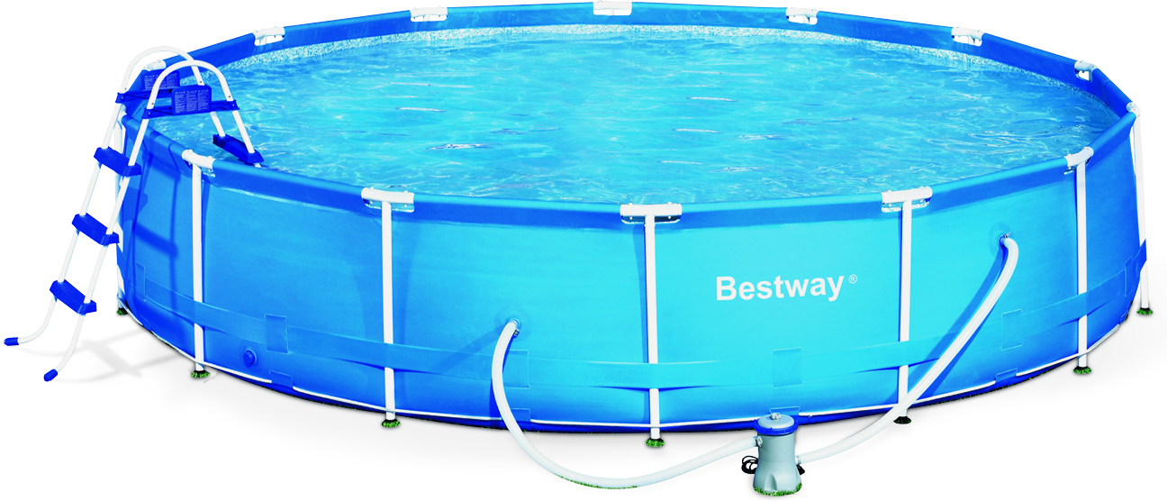 Bestway Frame-Pool 'Steel Pro Max' Ø 428 x 84 cm