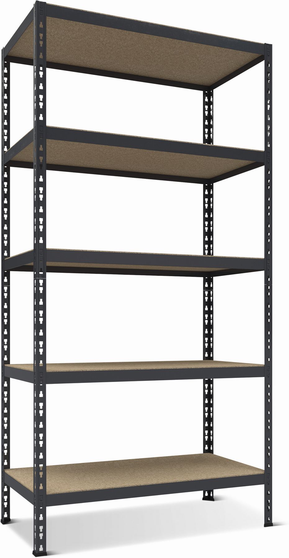 Schwerlast-Steckregal 180 x 120 x 40 cm anthrazit