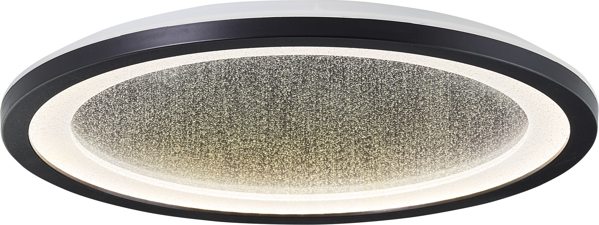 Brilliant LED-Deckenleuchte 'Tanida' schwarz Ø 29,5 cm 2200 lm