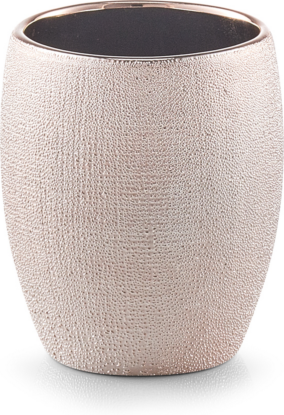 Zeller Zahnputzbecher 'Glitter' roségold