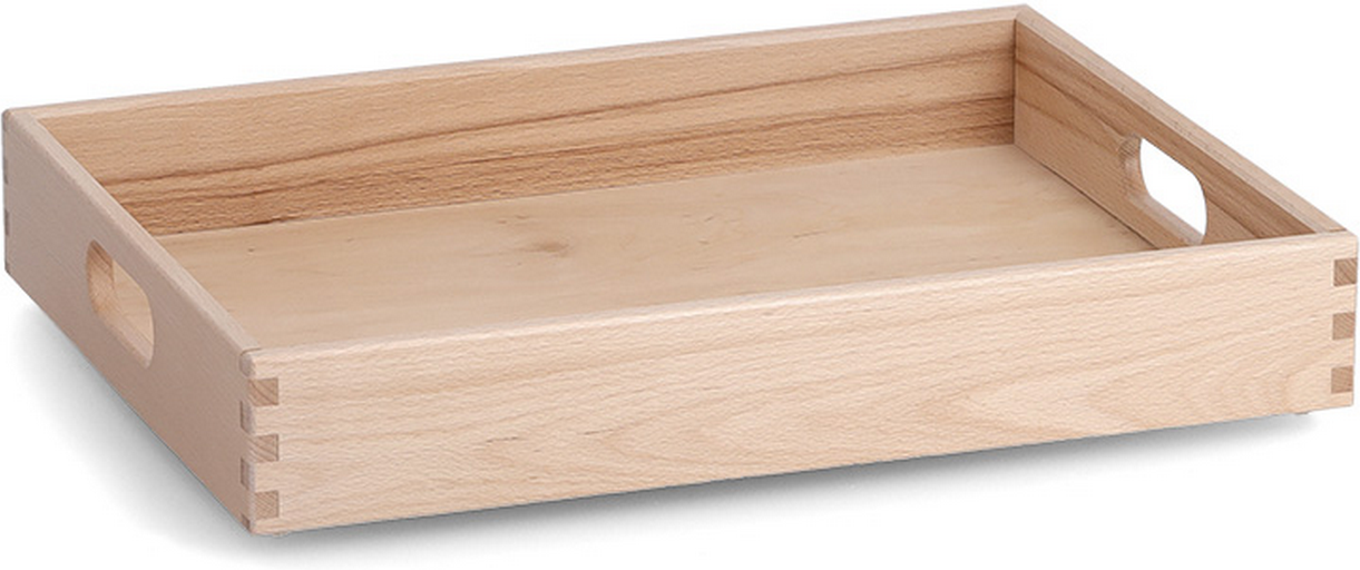 Thumbnail - Zeller Allzweckkiste Buche lackiert 40 x 7 x 30 cm
